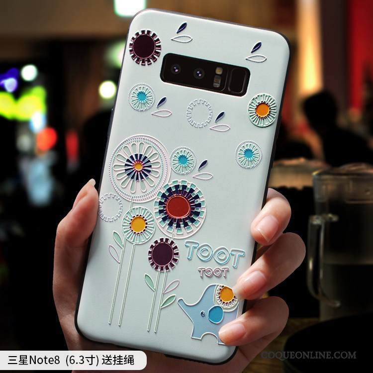 Samsung Galaxy Note 8 Coque Étui Charmant Étoile Créatif Fluide Doux Très Mince Protection