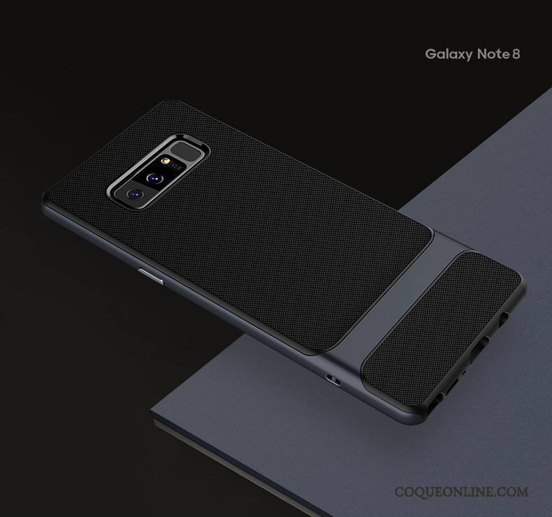 Samsung Galaxy Note 8 Tendance Gris Étoile Ornements Suspendus Coque Incassable Silicone