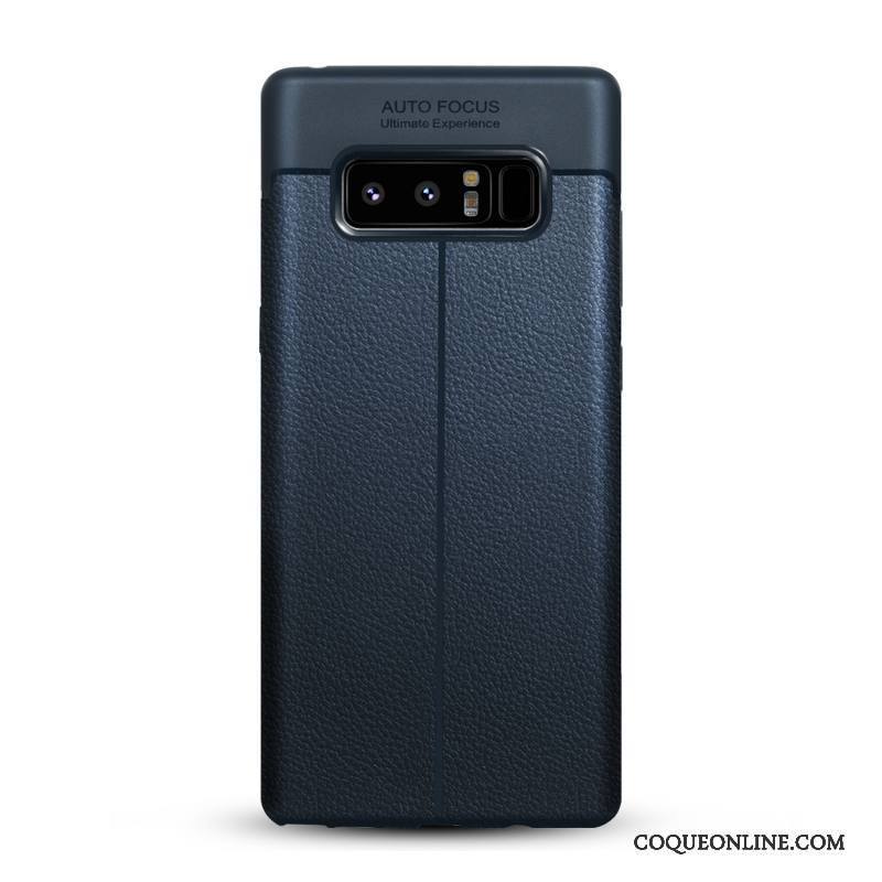 Samsung Galaxy Note 8 Étoile Modèle Fleurie Coque De Téléphone Tout Compris Silicone Incassable Cuir