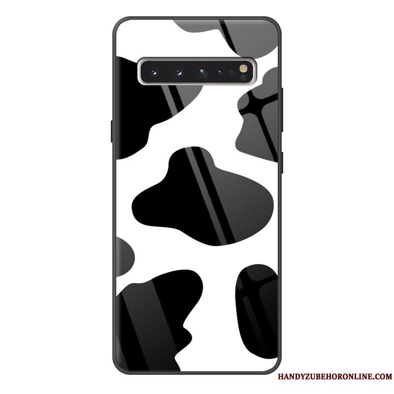 Samsung Galaxy S10 5g Étoile Mode Coque De Téléphone Personnalité Étui Verre Difficile