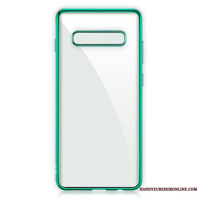 Samsung Galaxy S10 5g Étui Silicone Transparent Incassable Coque Étoile Tout Compris