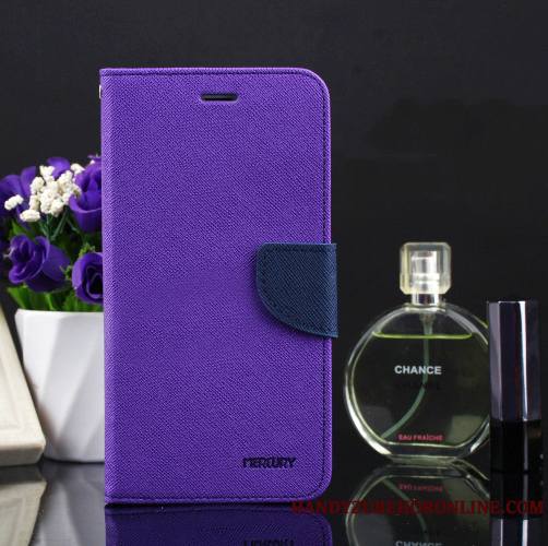 Samsung Galaxy S10 Coque Violet Étui Housse Incassable Protection Ornements Suspendus Étui En Cuir