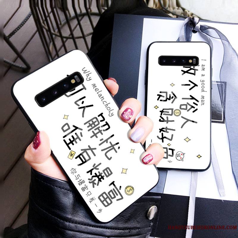 Samsung Galaxy S10 Incassable Étoile Protection Marque De Tendance Ornements Suspendus Personnalité Coque De Téléphone