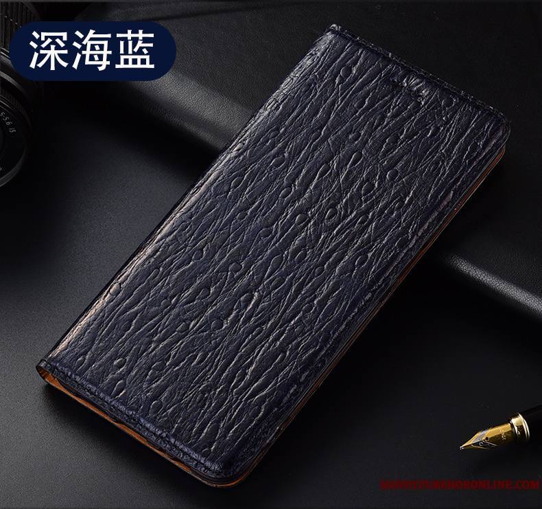 Samsung Galaxy S10 Lite Étui Coque De Téléphone Oiseau Incassable Étoile Protection Cuir Véritable