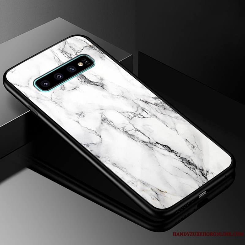 Samsung Galaxy S10+ Personnalité Marque De Tendance Coque De Téléphone Étoile Étui Difficile Ciel Étoilé