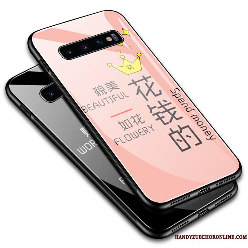 Samsung Galaxy S10 Simple Étui Coque De Téléphone Tout Compris Protection Silicone Tendance