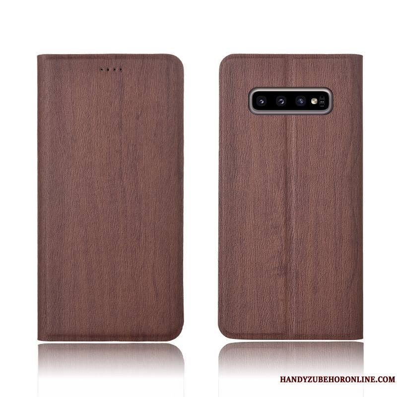 Samsung Galaxy S10 Tout Compris Modèle Fleurie Arbres Nouveau Fluide Doux Protection Coque De Téléphone