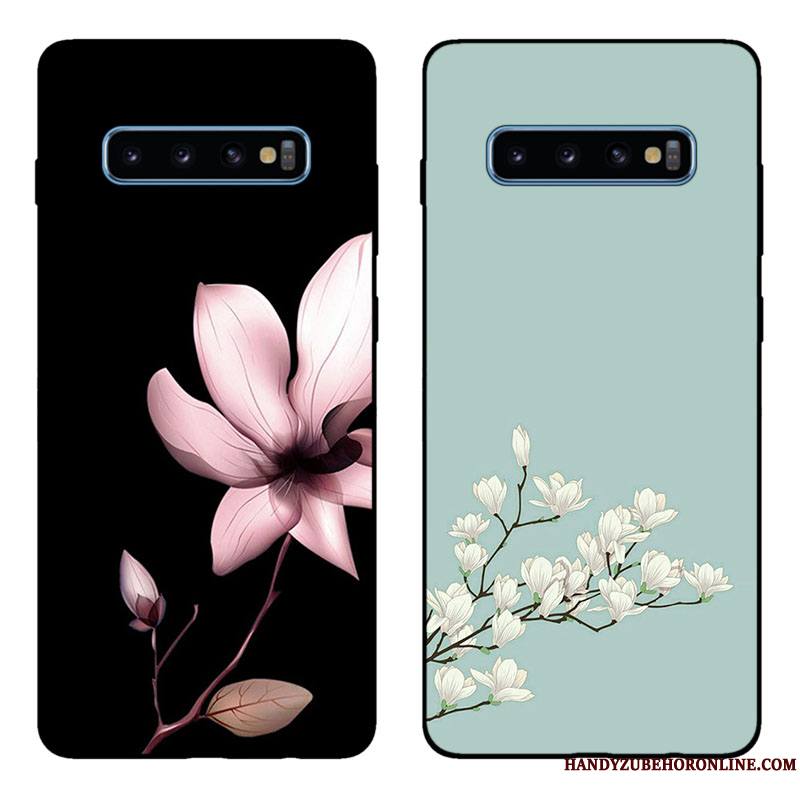 Samsung Galaxy S10 Étui Tout Compris Frais Coque Délavé En Daim Personnalisé Fluide Doux