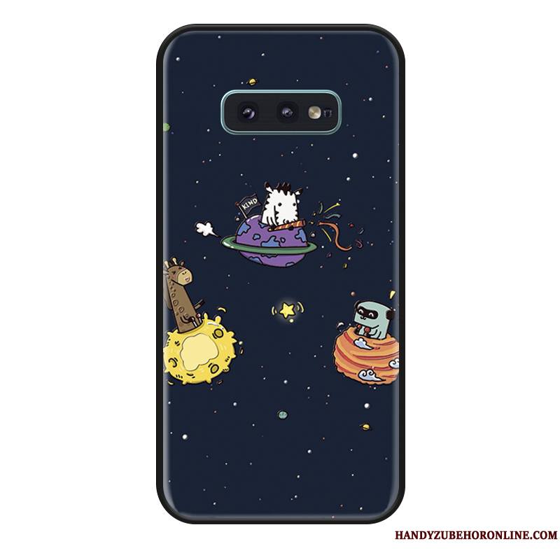 Samsung Galaxy S10e Business Fluide Doux Marque De Tendance Créatif Coque De Téléphone Dessin Animé Simple