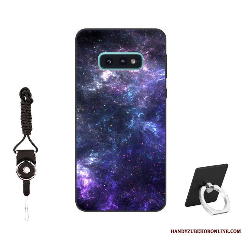 Samsung Galaxy S10e Peinture Étoile Créatif Étui Coque De Téléphone Tendance Téléphone Portable