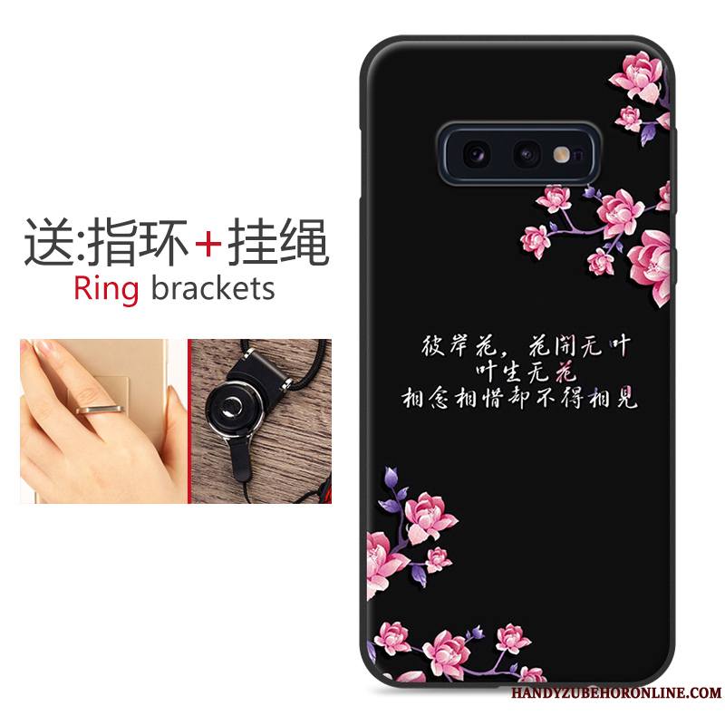 Samsung Galaxy S10e Étoile Dessin Animé Coque De Téléphone Tout Compris Fluide Doux Délavé En Daim Protection