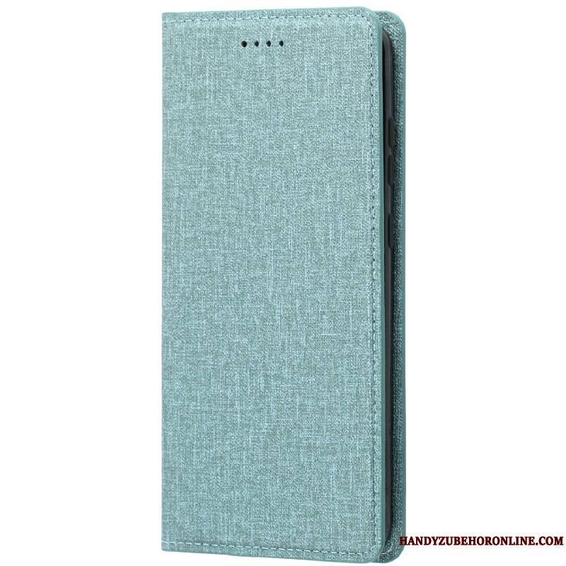 Samsung Galaxy S20 Coque De Téléphone Tissu Housse Étui En Cuir Étoile Bleu Modèle Fleurie