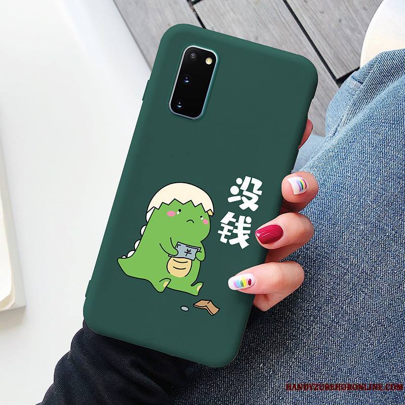 Samsung Galaxy S20 Coque Dragon Silicone Étoile Incassable Dessin Animé Petit Marque De Tendance