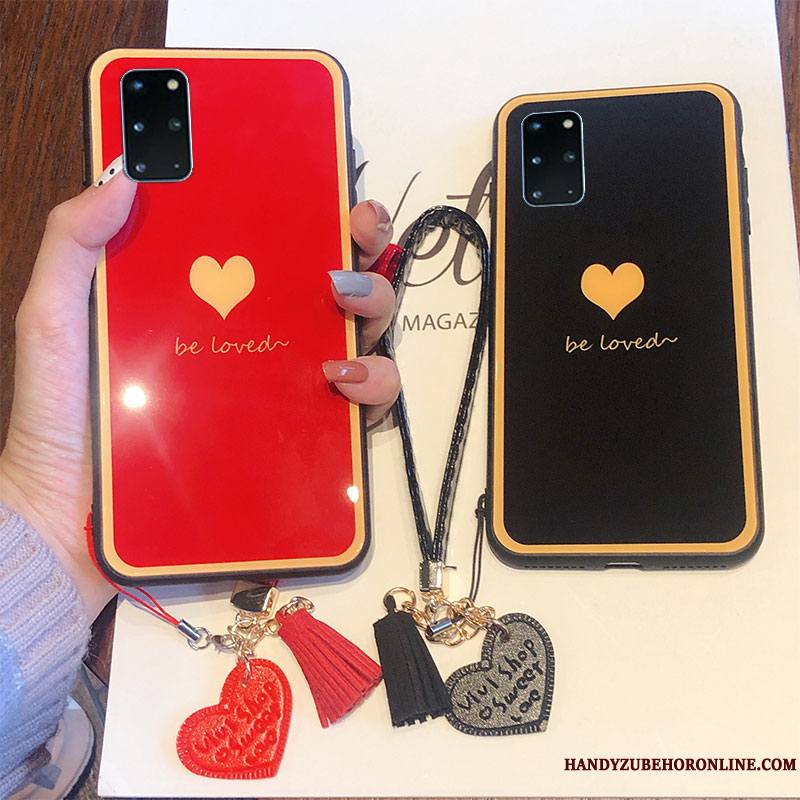 Samsung Galaxy S20+ Coque Or Protection Amour Incassable Verre Vent Tendance