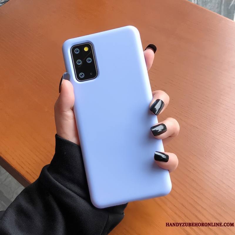 Samsung Galaxy S20+ Coque Protection Tout Compris Personnalité Bleu Étoile Couleur Unie Plaine