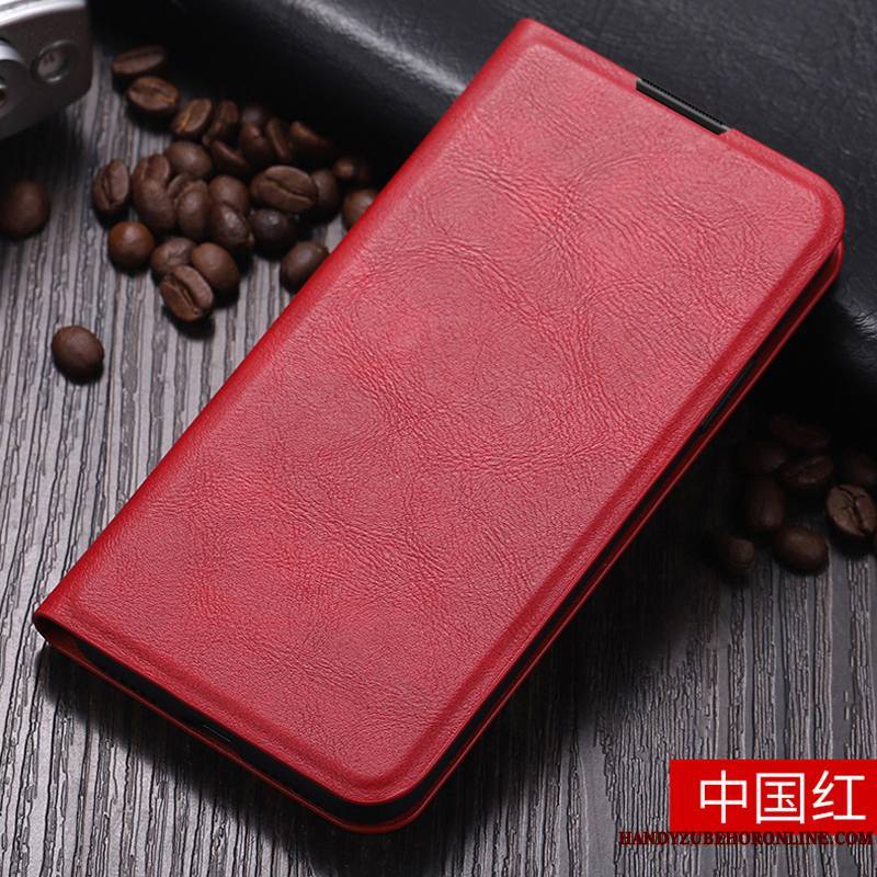 Samsung Galaxy S20+ Coque Étoile Tout Compris Étui Rouge Personnalité Étui En Cuir Support