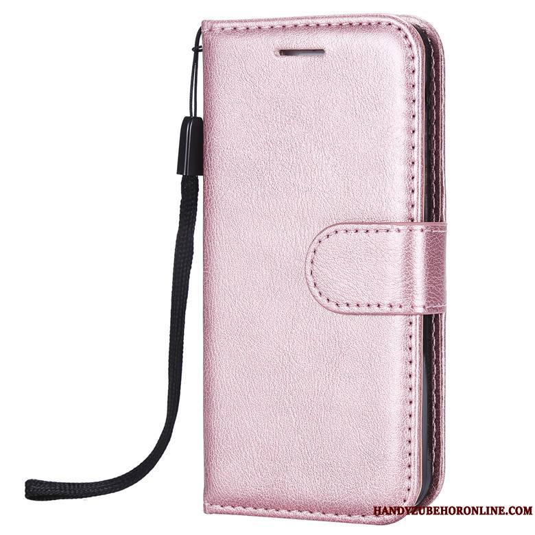 Samsung Galaxy S20 Couleur Unie Coque De Téléphone Protection Étui En Cuir Étoile Housse Rose