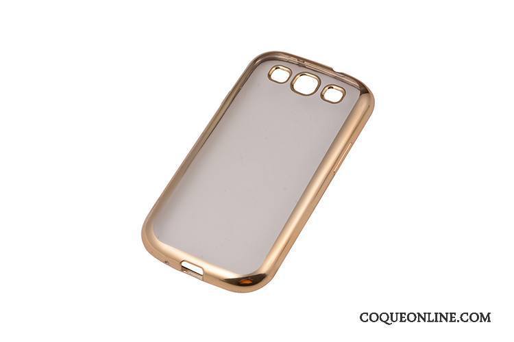 Samsung Galaxy S3 Coque De Téléphone Or Téléphone Portable Tout Compris Étui Protection Placage