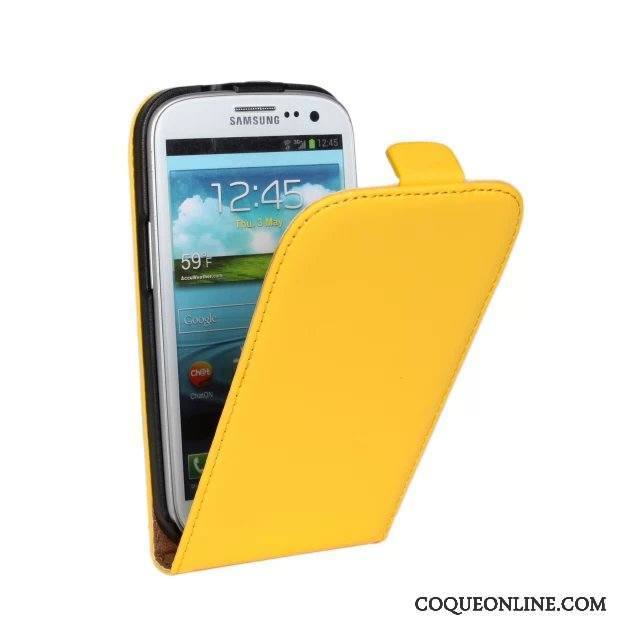 Samsung Galaxy S3 Cuir Véritable Étoile Étui Housse Téléphone Portable Étui En Cuir Coque De Téléphone