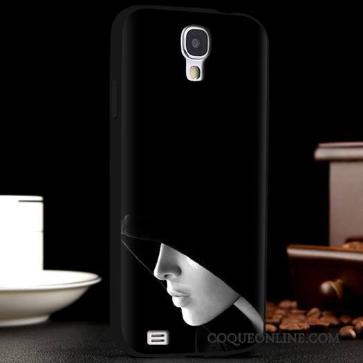 Samsung Galaxy S4 Noir Tendance Fluide Doux Téléphone Portable Étoile Coque De Téléphone Silicone