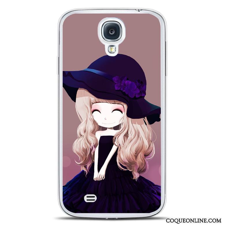 Samsung Galaxy S4 Violet Coque Tendance Étoile Dessin Animé Légère Étui