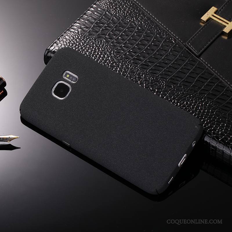 Samsung Galaxy S6 Coque Délavé En Daim Difficile Étui Incassable Protection De Téléphone