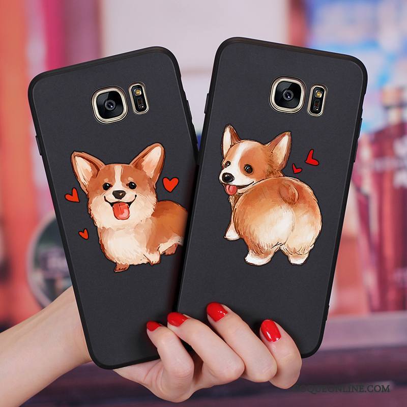 Samsung Galaxy S6 Edge + Charmant Dessin Animé Coque De Téléphone Tout Compris Fluide Doux Étui Étoile