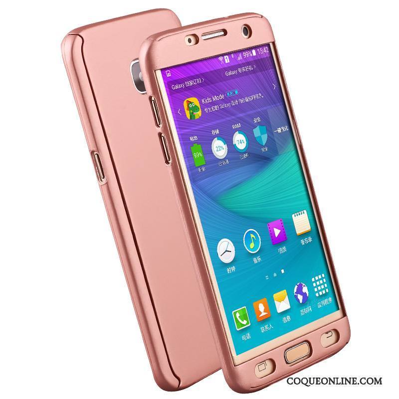 Samsung Galaxy S6 Edge Difficile Coque Incassable Protection Étoile Étui Téléphone Portable