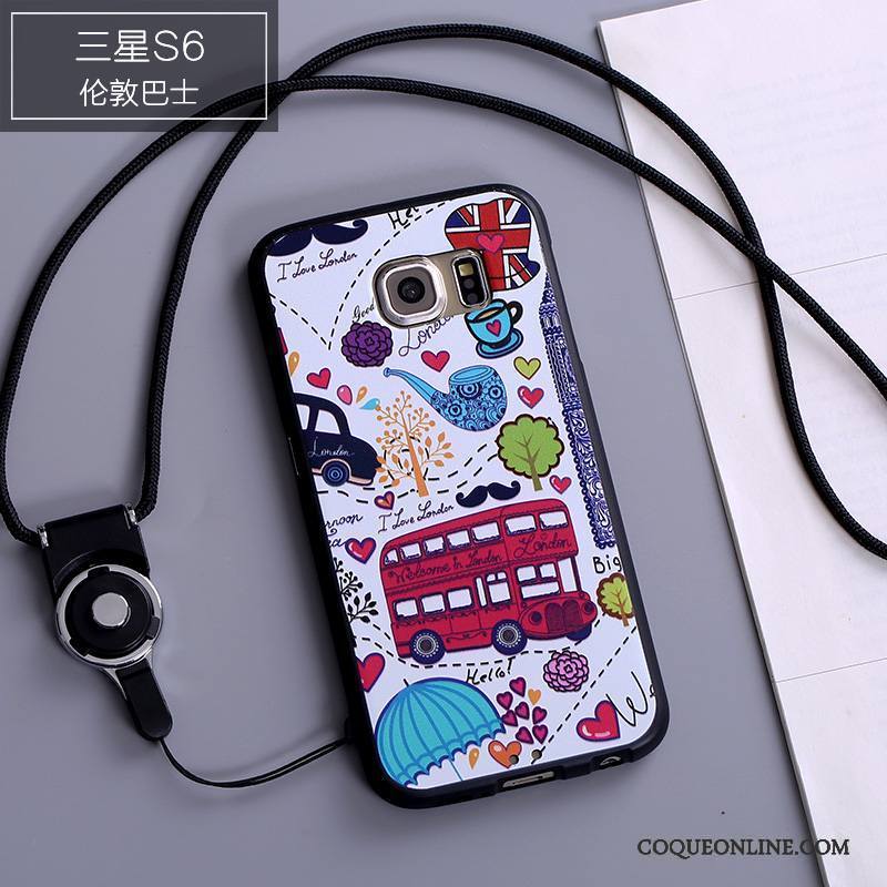 Samsung Galaxy S6 Personnalité Étui Coque De Téléphone Dessin Animé Silicone Incassable Étoile