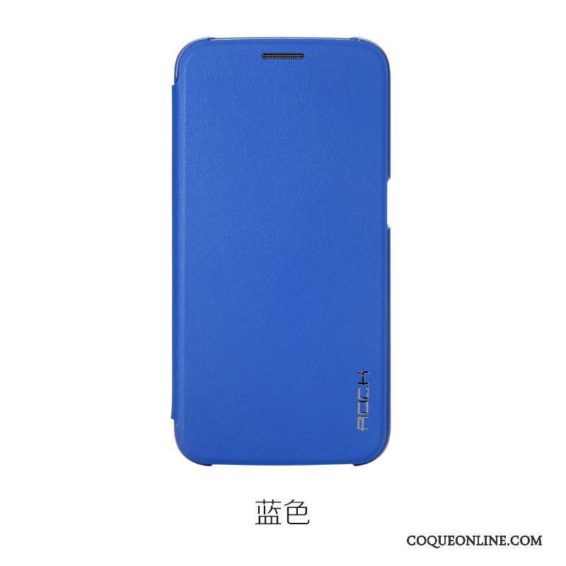Samsung Galaxy S6 Très Mince Protection Étui Coque Téléphone Portable Bleu Housse