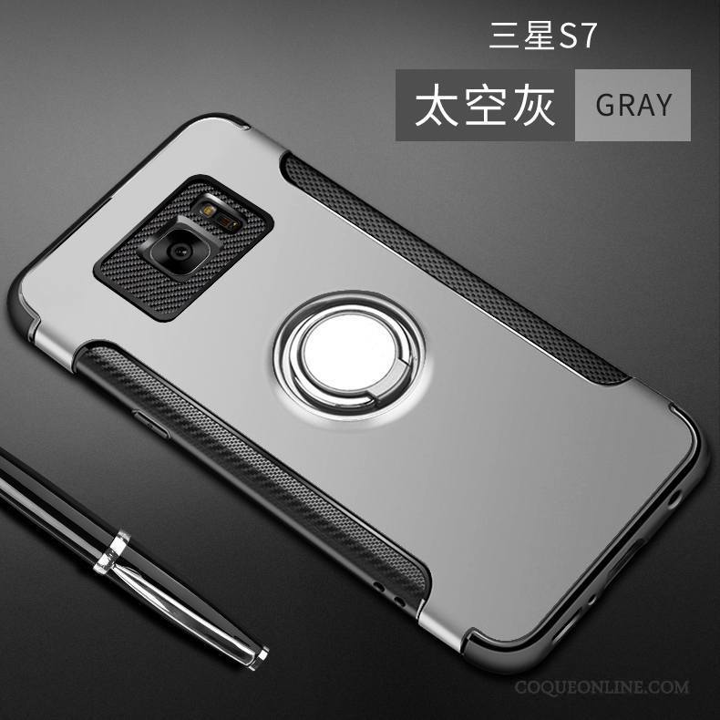 Samsung Galaxy S7 Créatif Incassable Personnalité Anneau Coque De Téléphone Tout Compris Étoile