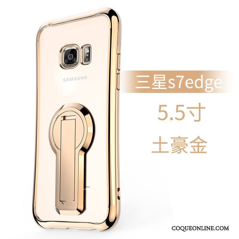 Samsung Galaxy S7 Edge Coque De Téléphone Tout Compris Silicone Téléphone Portable Incassable Étui Étoile