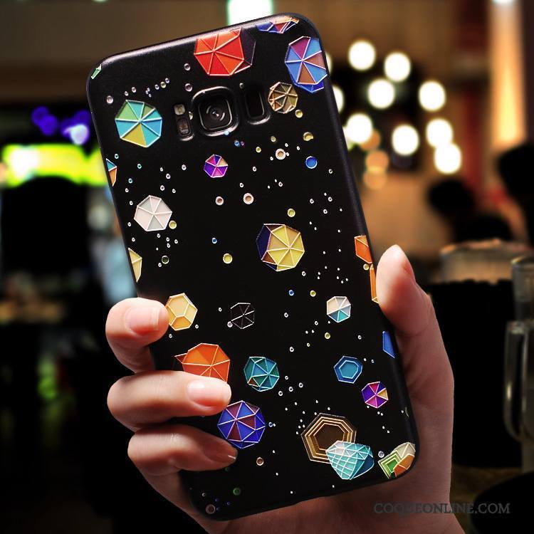 Samsung Galaxy S7 Edge Coque Personnalité Incassable Étoile Tout Compris Silicone Multicolore Créatif