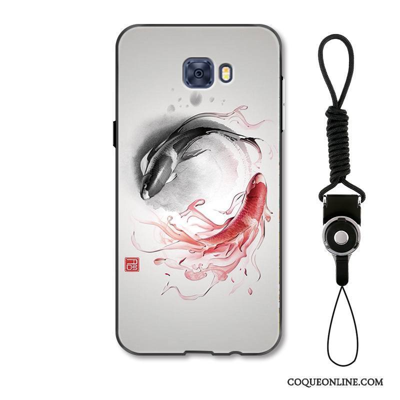 Samsung Galaxy S7 Edge Squid Coque De Téléphone Gris Tout Compris Étui Personnalité Étoile