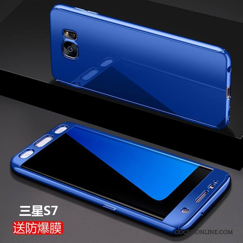 Samsung Galaxy S7 Incassable Personnalité Bleu Tout Compris Étoile Créatif Coque De Téléphone