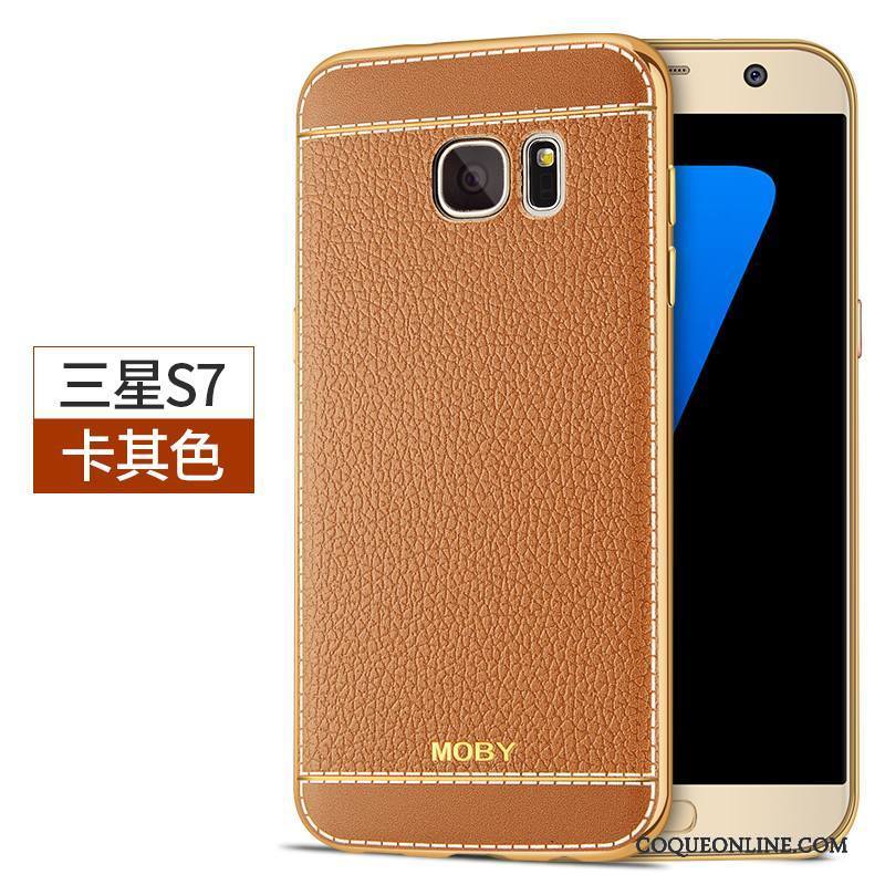 Samsung Galaxy S7 Nouveau Kaki Incassable Coque De Téléphone Étui Silicone Étoile