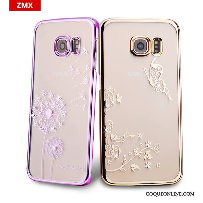 Samsung Galaxy S7 Étoile Protection Incassable Strass Mince Coque De Téléphone Étui