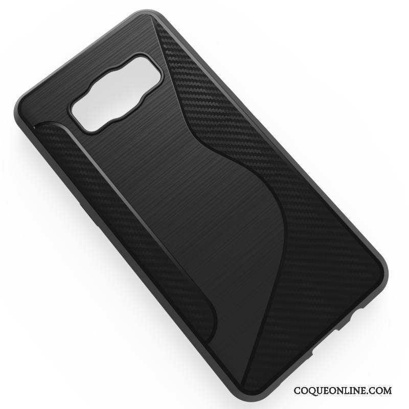 Samsung Galaxy S8 Antidérapant Protection Étoile Coque De Téléphone Étui Fluide Doux Noir