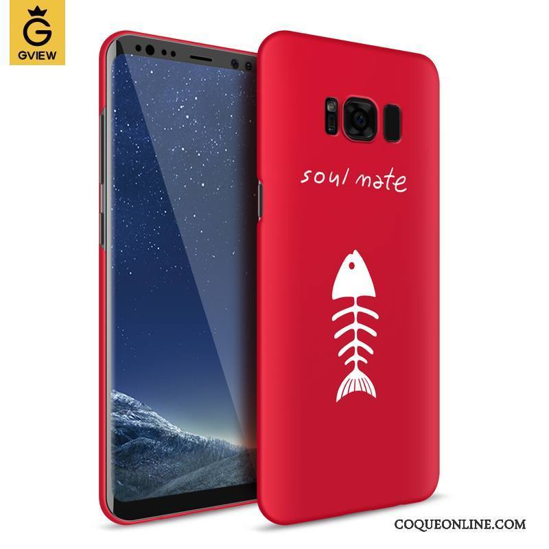 Samsung Galaxy S8 Charmant Difficile Rouge Créatif Tout Compris Étoile Coque De Téléphone