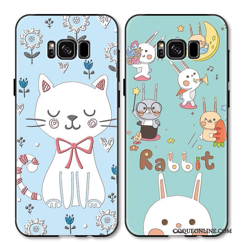 Samsung Galaxy S8 Coque De Téléphone Bleu Clair Incassable Étoile Ornements Suspendus Protection Dessin Animé