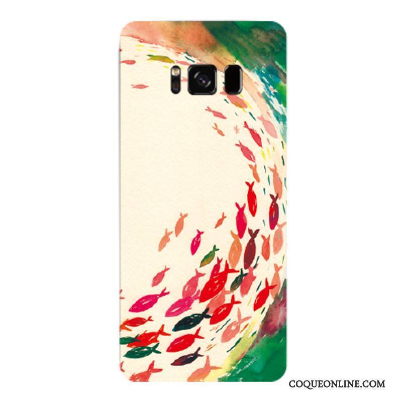 Samsung Galaxy S8+ Coque Incassable Protection Tout Compris Amoureux Multicolore Étui Étoile