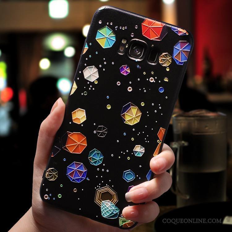 Samsung Galaxy S8 Coque Incassable Silicone Créatif Étoile Multicolore Personnalité Tout Compris