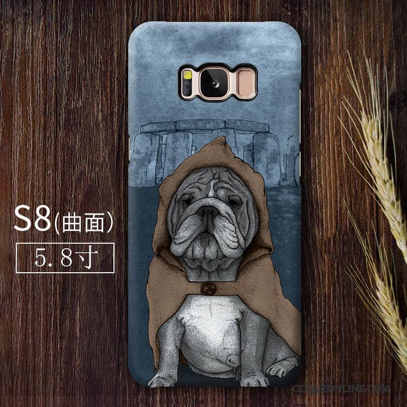 Samsung Galaxy S8+ Coque Personnalité Créatif Incassable Bovins Difficile Dessin Animé Étoile