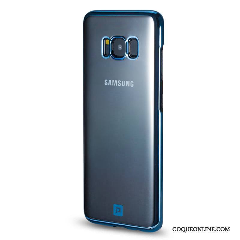 Samsung Galaxy S8 Coque Tendance Transparent Protection Placage Très Mince Incassable Difficile