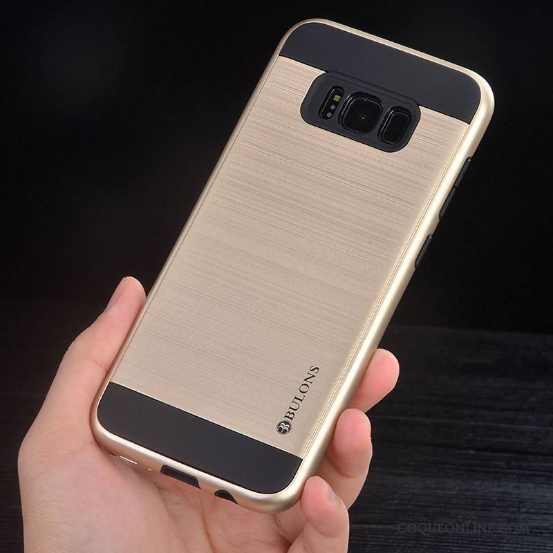 Samsung Galaxy S8+ Coque Tissu Incassable Silicone Étoile Tout Compris Protection Personnalité