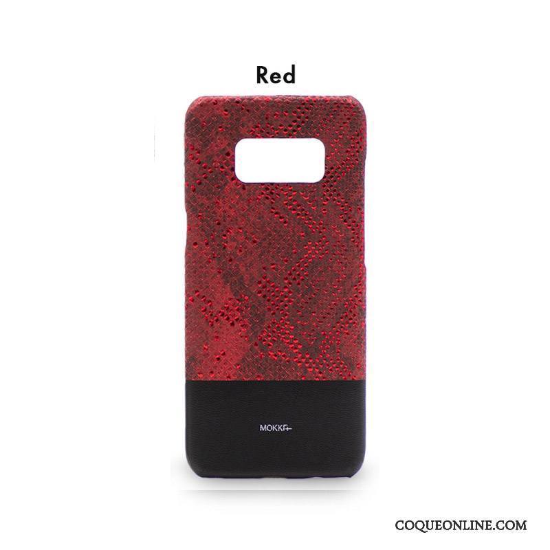 Samsung Galaxy S8+ Coque Téléphone Portable Luxe De Téléphone Rouge Étoile Personnalité