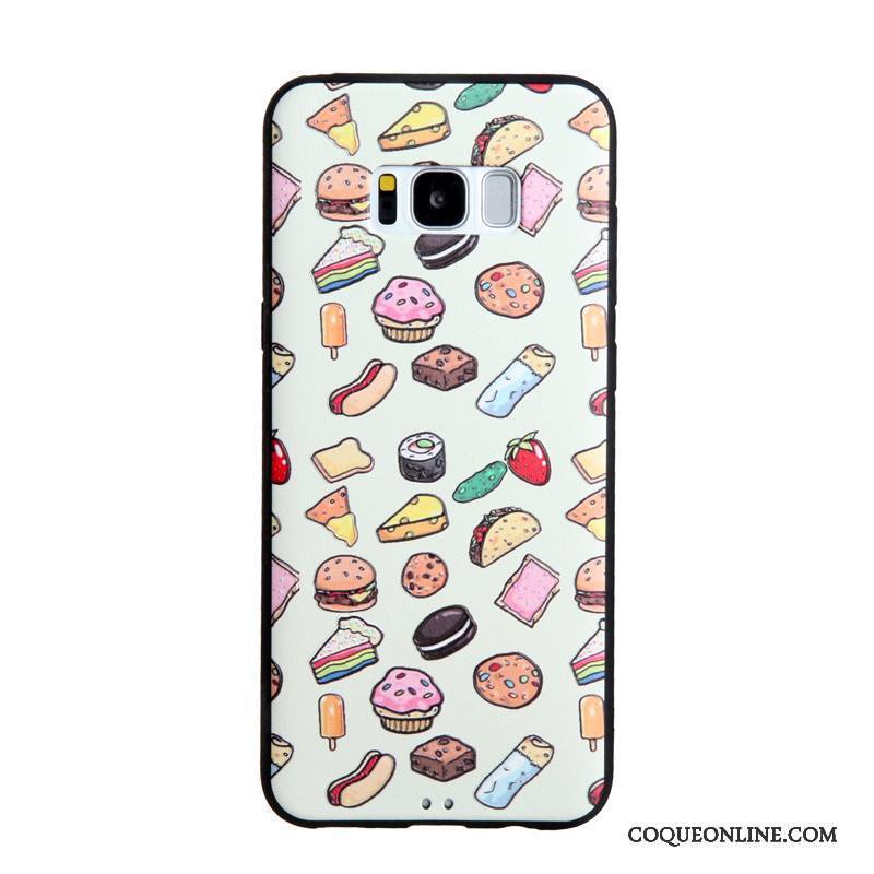 Samsung Galaxy S8 Coque Étui Tendance Fluide Doux Peinture Gaufrage Protection Étoile