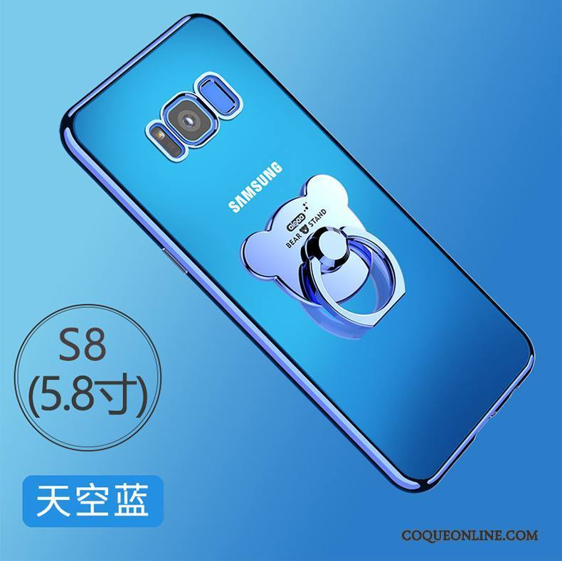 Samsung Galaxy S8 Coque Étui Très Mince Tendance Transparent Fluide Doux Tout Compris Étoile