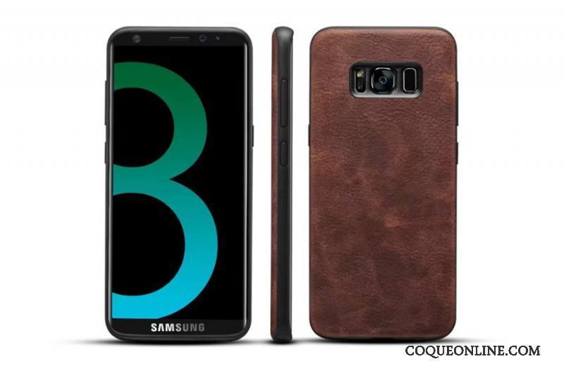 Samsung Galaxy S8 Cuir Protection Fluide Doux Coque De Téléphone Téléphone Portable Étui Modèle Fleurie