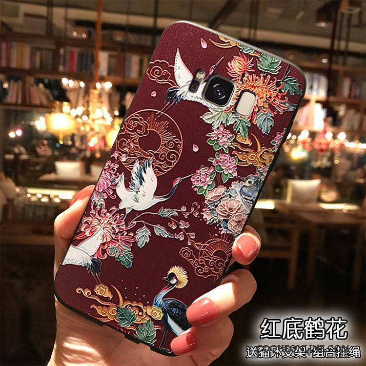 Samsung Galaxy S8+ Ornements Suspendus Coque De Téléphone Silicone Étui Dessin Animé Tout Compris Étoile